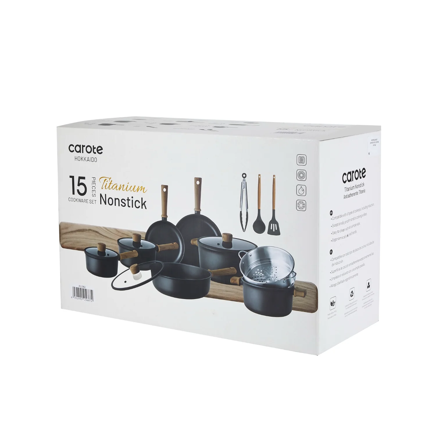 Hokkaido Hybrid Cookware Set - 15 pcs - Image 4