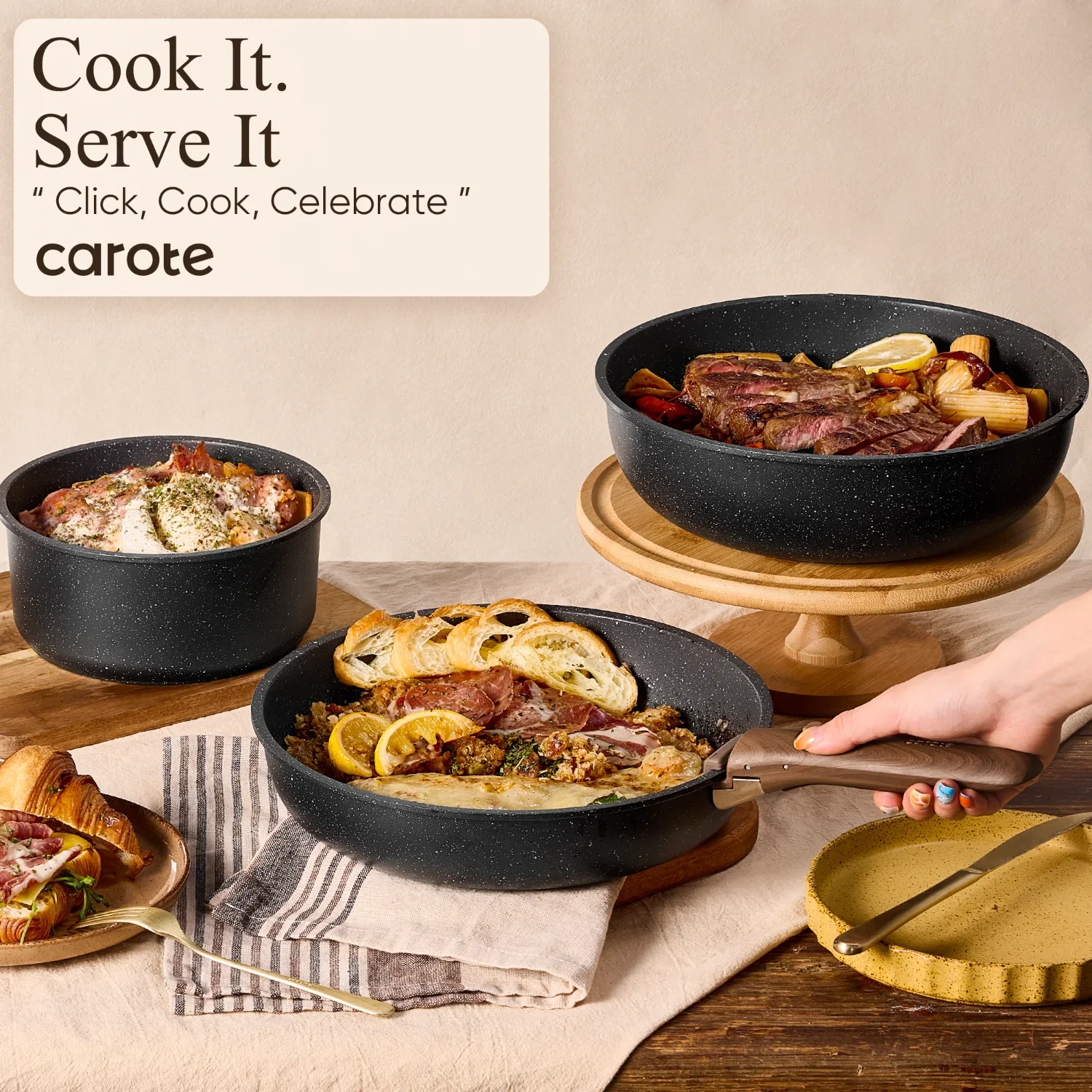 Forest Detachable Cookware Set - 26 pcs - Image 3